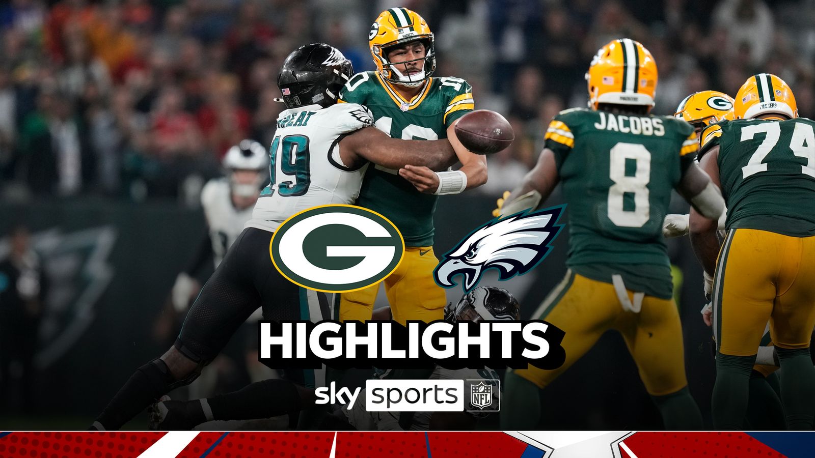 Green Bay Packers vs Philadelphia Eagles in Brazil | 2024 Week One NFL ...