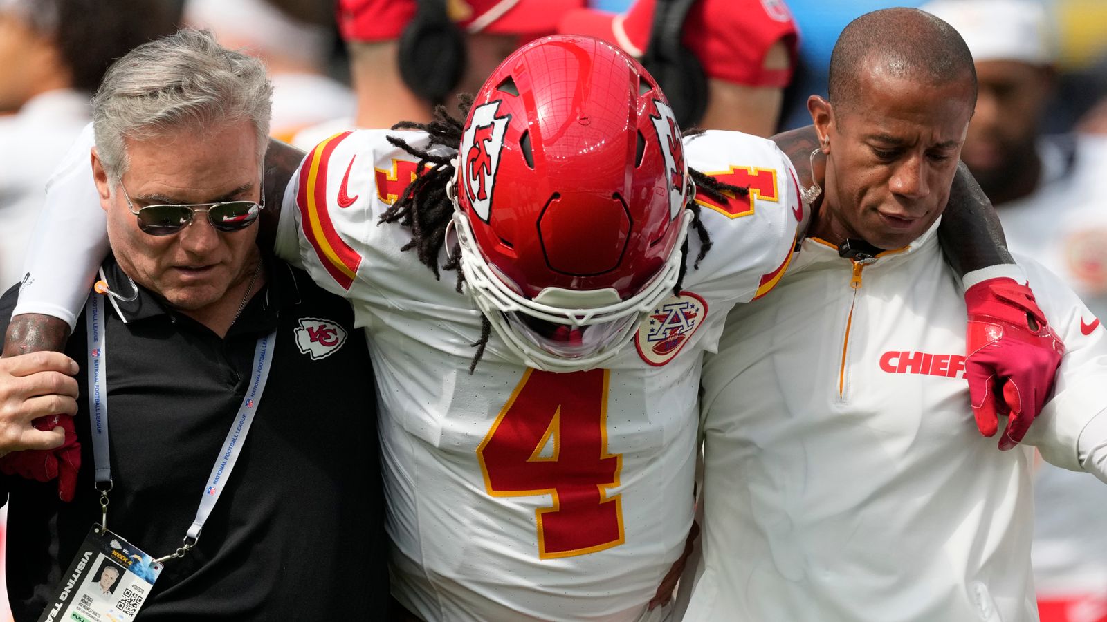 Rashee Rice: Kansas City Chiefs receiver expected to miss rest of season through injury