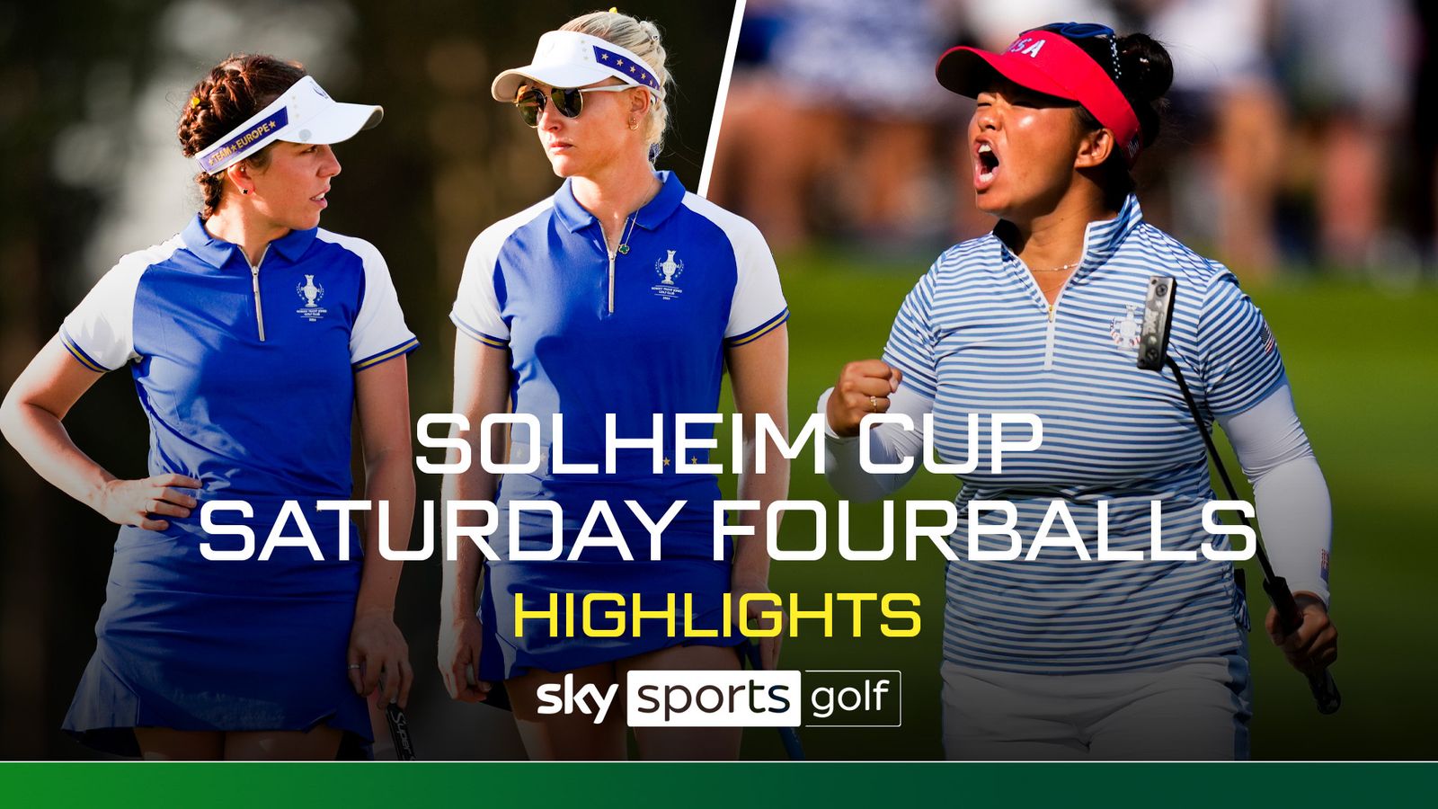 Solheim Cup 2024 Team USA lead Team Europe 106 ahead of Sunday