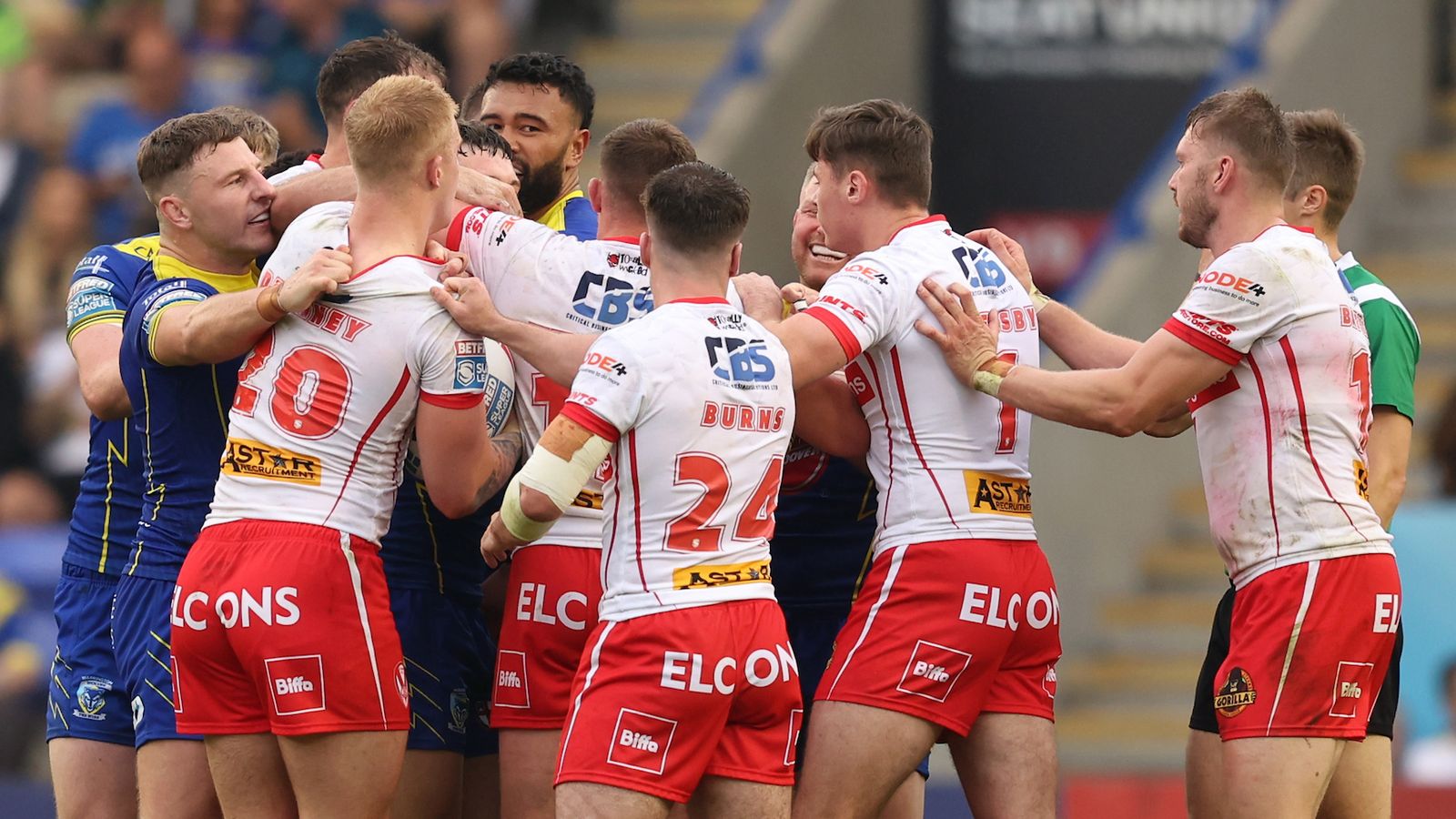 Warrington see off St Helens to boost Super League top-two hopes