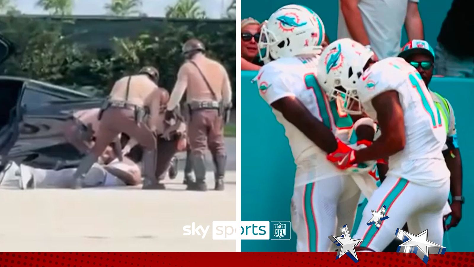 NFL Star Celebrates With Handcuff Celebration Hours After Being ...