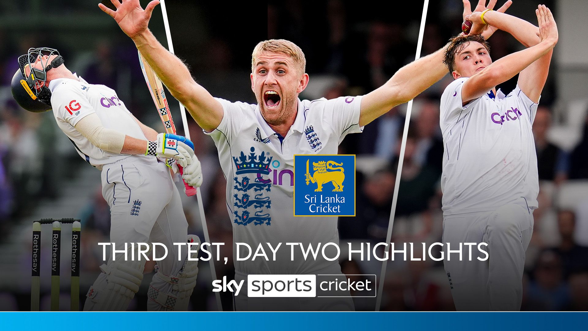 England vs Sri Lanka | Third Test, day two highlights