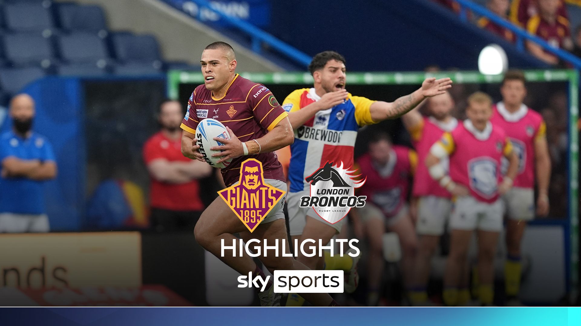 Huddersfield Giants 22-16 London Broncos