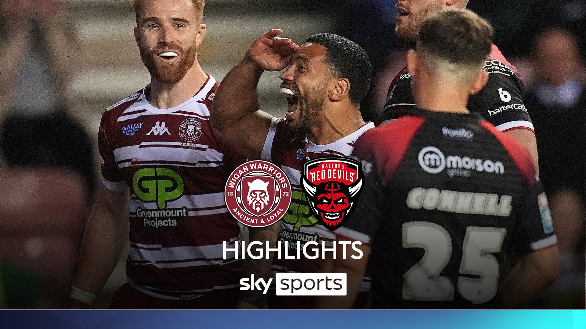 Wigan Warriors 64-0 Salford Red Devils