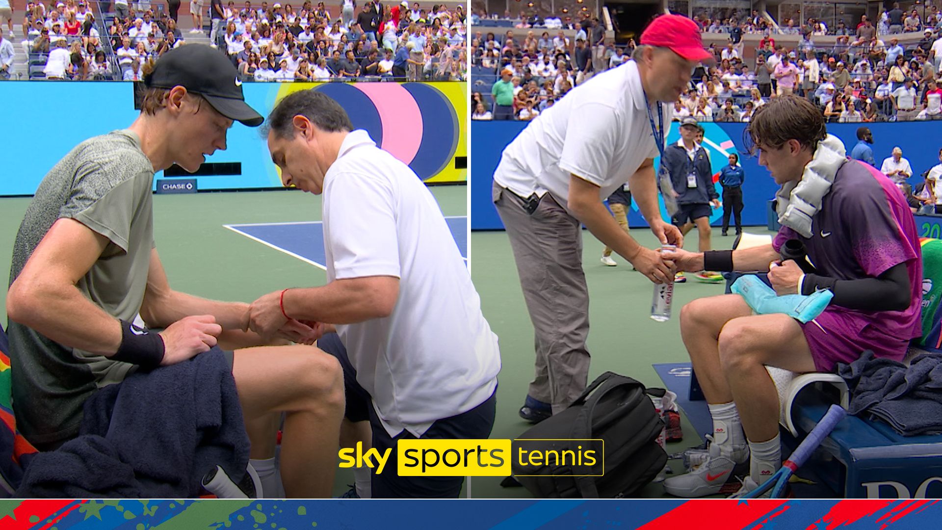 'Trainers come on but for who, Chris Kamara?' | Both players pushed to their limits!