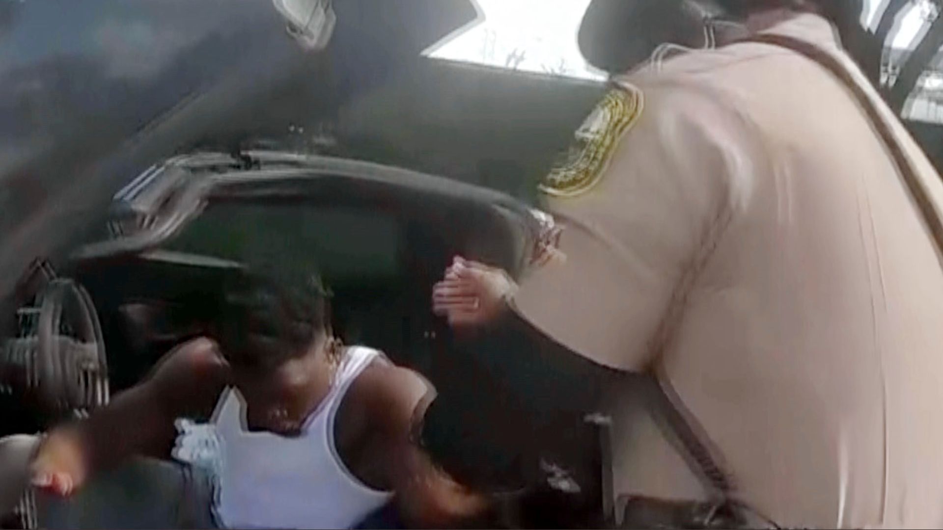 Police release video footage of NFL star Hill after traffic incident