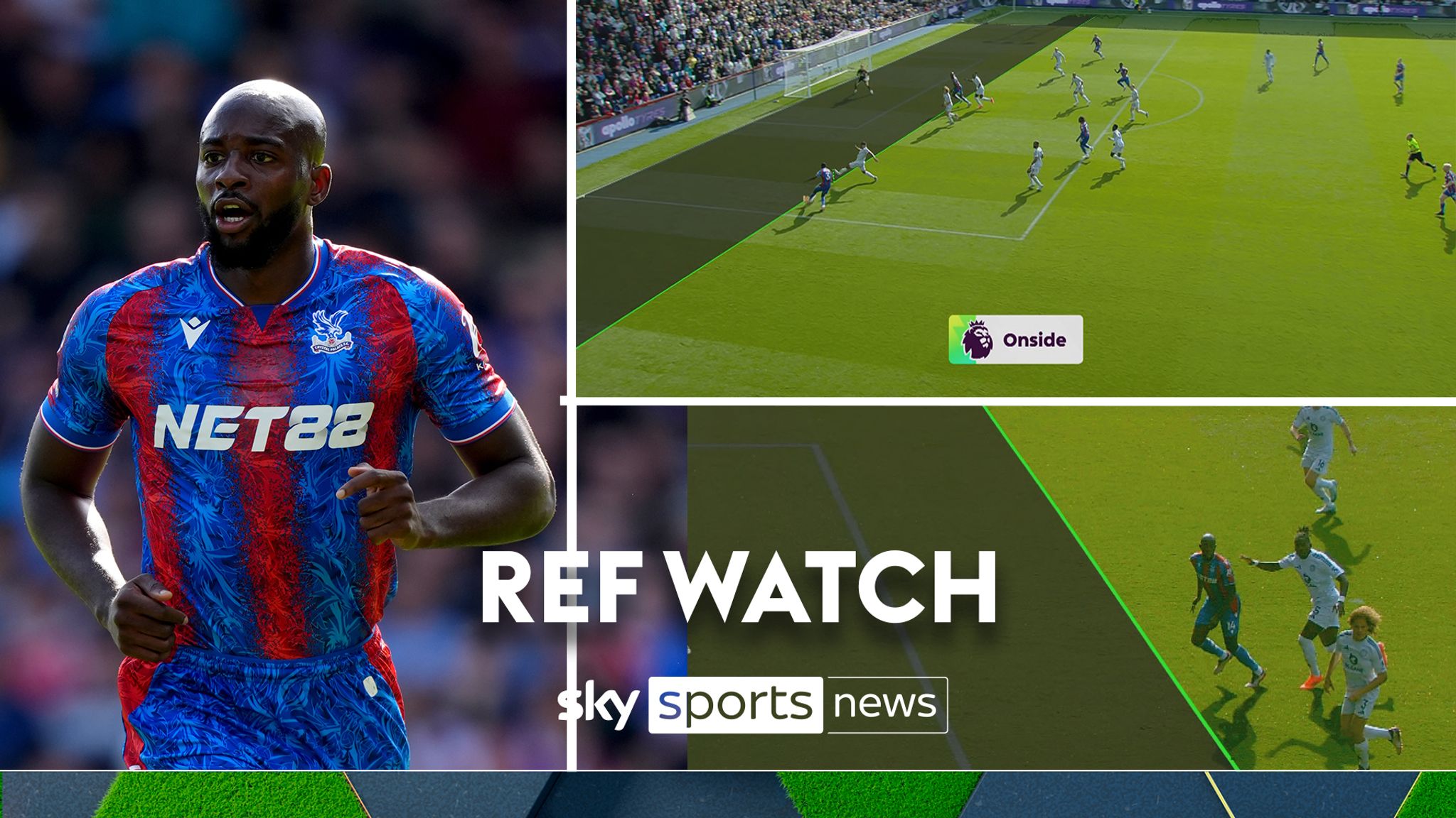 Former Premier League referee Dermot Gallagher takes a closer look at  Jean-Philippe Mateta's first goal for Crystal Palace against Leicester and  whether VAR got it right to overturn the on-field ...