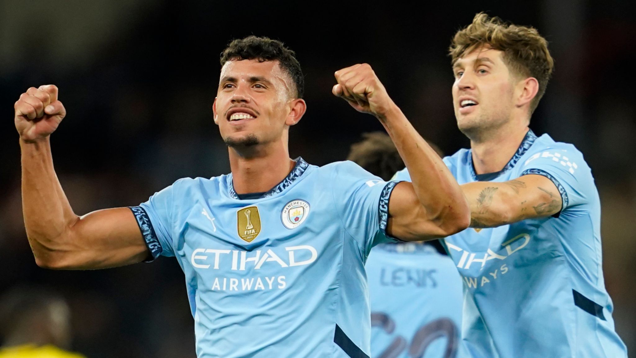 Man City 2-1 Watford: Jeremy Doku And Matheus Nunes Score As Pep ...