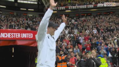 Ugarte given fantastic Man Utd welcome by Old Trafford crowd!