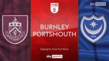 Burnley 2-1 Portsmouth