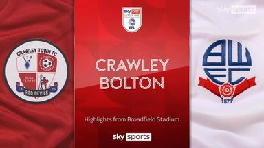 Crawley 0-2 Bolton