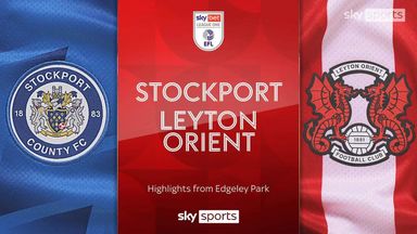 Stockport 1-4 Leyton Orient