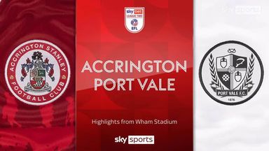 Accrington Stanley 2-2 Port Vale