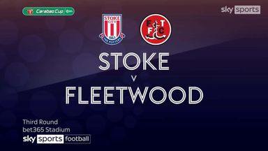 Stoke 1-1 Fleetwood (2-1 on pens)