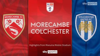 Morecambe 3-3 Colchester