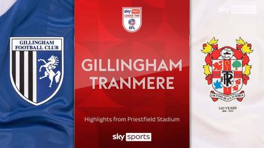 Gillingham 3-0 Tranmere