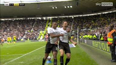 Forsyth equalises for Derby with strikers finish!