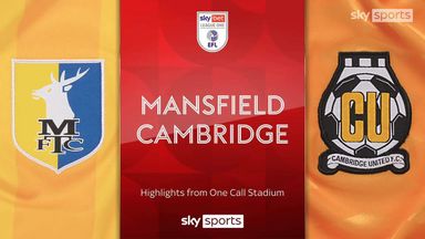 Mansfield 2-1 Cambridge