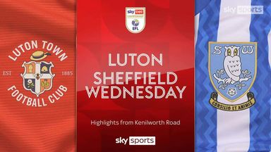 Luton 2-1 Sheffield Wednesday