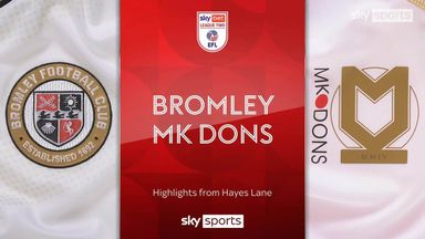 Bromley 1-1 MK Dons