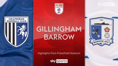 Gillingham 2-0 Barrow