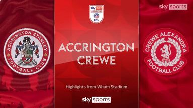 Accrington Stanley 0-1 Crewe Alexandra