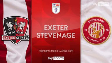 Exeter 2-0 Stevenage