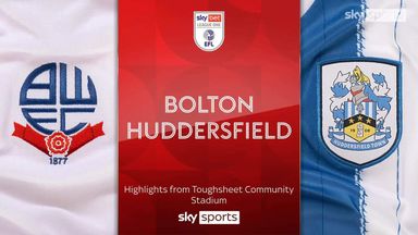 Bolton 0-4 Huddersfield