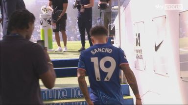 Sancho unveiled at Stamford Bridge