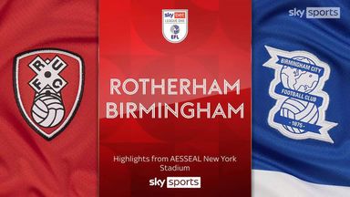 Rotherham 0-2 Birmingham