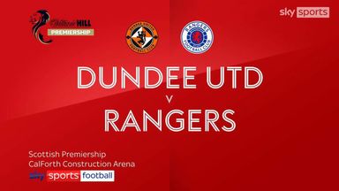 Dundee United 0-1 Rangers