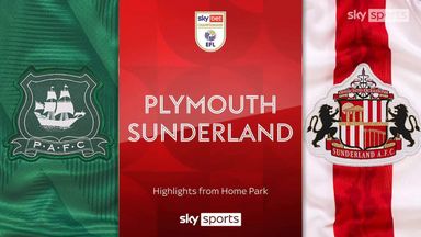 Plymouth 3-2 Sunderland