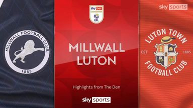 Millwall 0-1 Luton