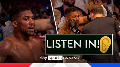 LISTEN IN! Joshua's brutal assessment of Dubois before knockout! 