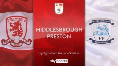 Middlesbrough 1-1 Preston