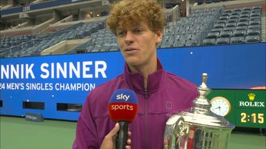 'It means a lot to me' | Sinner 'relieved' after US Open win