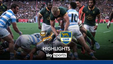 South Africa beat Argentina to win 2024 Rugby Championship