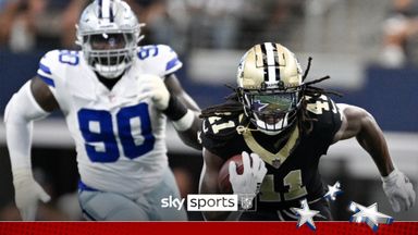 'Too easy' | Best of Kamara's four touchdowns against Cowboys