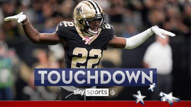 Shaheed scores first touchdown of NFL Sunday with 59-yarder!