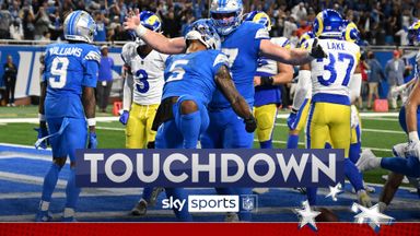 Montgomery's walk-off TD seals Lions' OT win against Rams