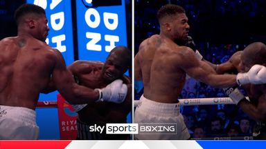 ALL angles, BRUTAL replays: The Dubois punch that KO'd Joshua