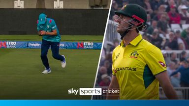 England strike early against Australia as skipper Marsh falls