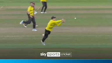  'Take a bow!' | Diving Bancroft gives Gloucs crucial Rew wicket