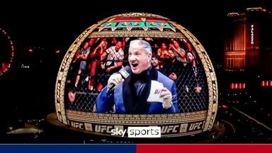 It's time! Bruce Buffer on the Las Vegas Sphere!