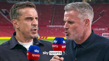 'It looks a mess!' | Carra, Nev have HEATED debate on future of Ten Hag