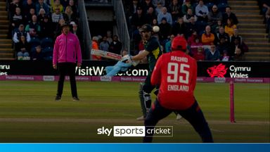 England claim first wicket of the night as Head dismissed