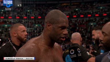 'Are you not ENTERTAINED!' | Dubois salutes Wembley after victory