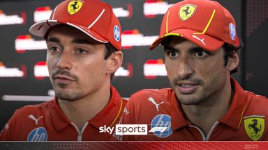 Leclerc: It's a good starting point | Sainz: Ferrari will be in the 'fight'