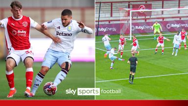 Buendia on the volley! Villa senior scores two in EFL Trophy