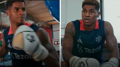 Rashford's Rocky moment? Man Utd star turns to boxing training?!